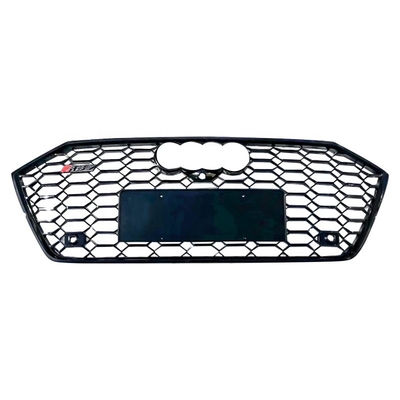 Honeycomb For Audi A7 S7 C8 Front Bumper Grill Upgrade To ABS RS7 Style Auto Parts With Honeycomb Mesh Radiator ABS 2019 2020 2021